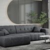 Ecksofa Eckouch Wohnzimmer NIMES stilvol viele farben Stoff Perfect Harmony Links/Rechts