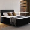 Boxspringbett mit zwei matratze und topper SEVI II stoff Scala