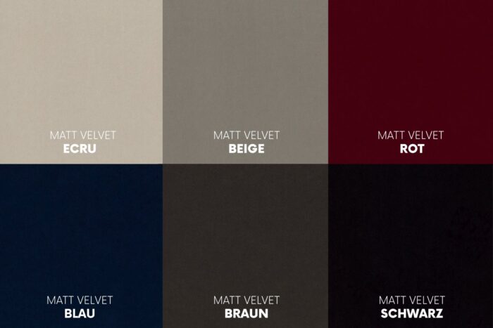 Boxspringbett mit bettkasten matratze topper GOLDEN viele Größen und viele Farben stoff Velvet