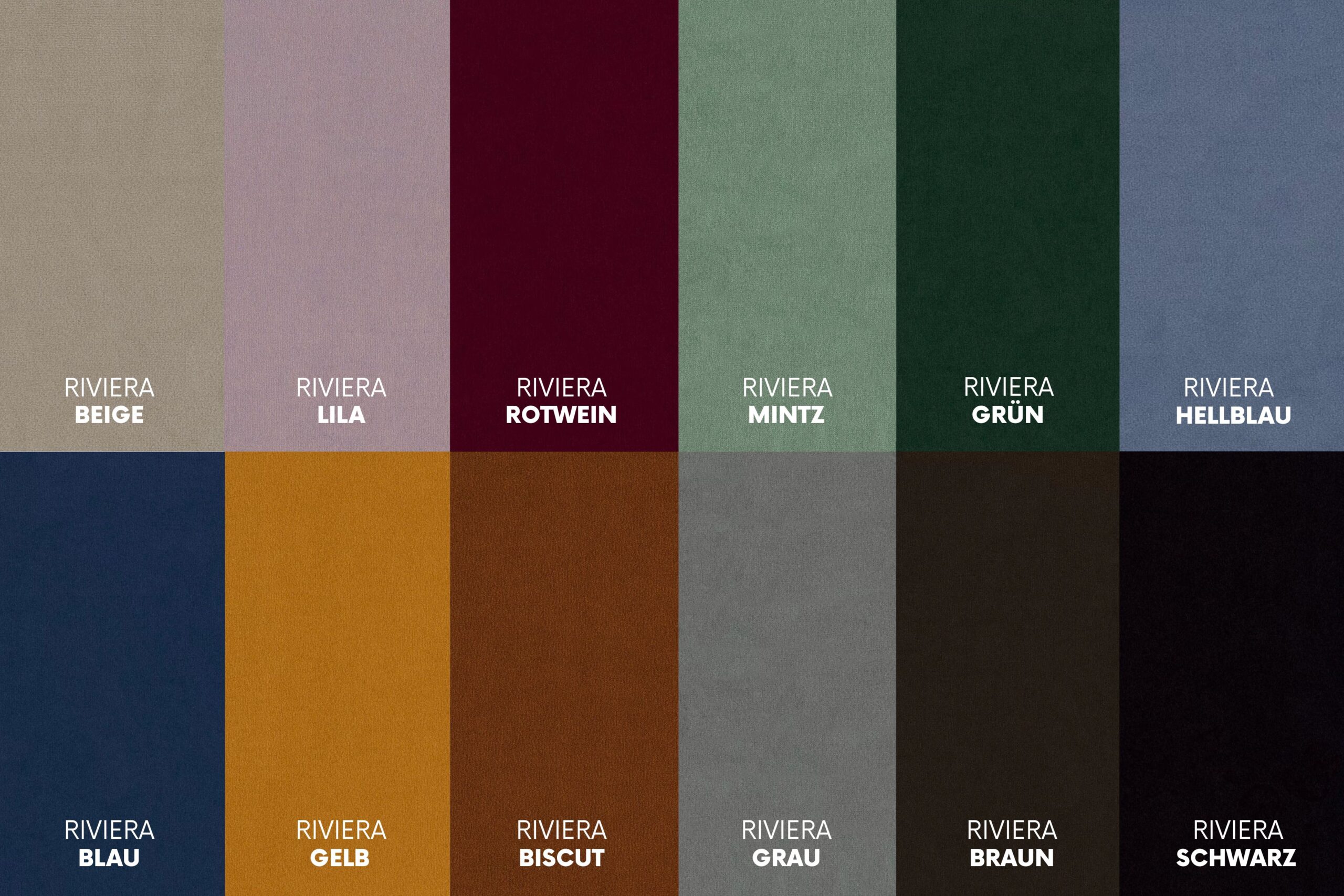 Boxspringbett mit bettkasten matratze topper MANILA viele Größen und viele Farben stoff Riviera – Bild 14