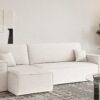 Ecksofa mit schlaffunktion und bettkasten, Ecksofa L-Form, Eckcouch L-Form BEST stoff NEVE vielen Farben