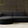 Ecksofa Designer MODENA STUDIO stoff Dicker cord Poso