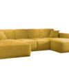 Ecksofa, Eckcouch U form, Wohnzimmer Couch Large 342cm SIENA stoff Poso