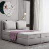 Boxspringbett mit bettkasten und matratze, Schlafzimmerbett - TERAMO