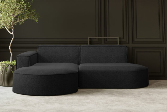 Ecksofa, Sofa L form, Couch L form MODENA STUDIO stoff Verita