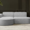 Ecksofa, Sofa L form, Couch L form MODENA STUDIO stoff Verita