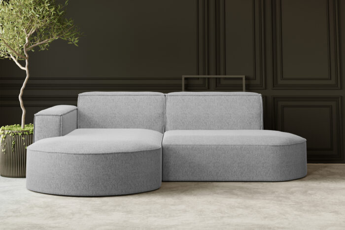 Ecksofa, Sofa L form, Couch L form MODENA STUDIO stoff Verita