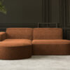 Ecksofa, Sofa L form, Couch L form MODENA STUDIO stoff Verita