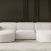 Ecksofa, Sofa U form, Couch U form MODENA STUDIO stoff Verita