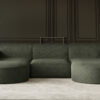 Ecksofa, Sofa U form, Couch U form MODENA STUDIO stoff Verita