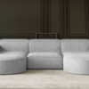 Ecksofa, Sofa U form, Couch U form MODENA STUDIO stoff Verita