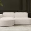Ecksofa, Sofa L form, Couch L form MODENA STUDIO stoff Verita
