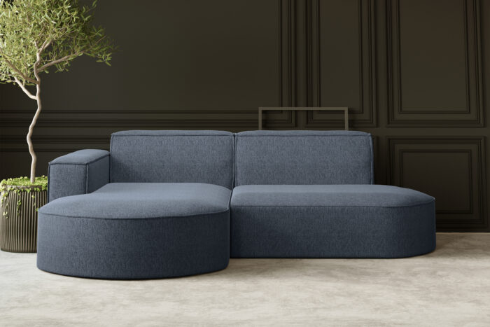 Ecksofa, Sofa L form, Couch L form MODENA STUDIO stoff Verita