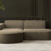 Ecksofa, Sofa L form, Couch L form MODENA STUDIO stoff Verita