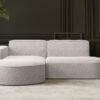 Ecksofa, Sofa L form, Couch L form MODENA STUDIO stoff Verita