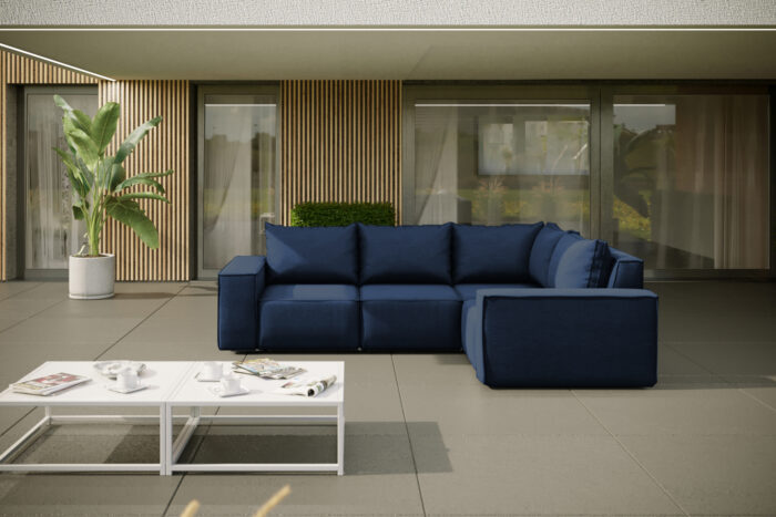 Gartenmöbel Ecksofa für den Garten SONNE, die Terrasse, den Hof, gemütliche groß, Gartenmöbel eckcouch