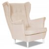 14f255dffc76ed2a1f80d3d93e29b66c-2.jpg Ohrensessel Sessel LIGHT CREMAL BEige für Schlafzimmer COMFORTABLE