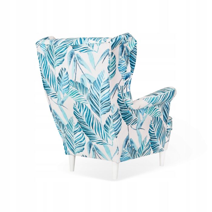 Ohrensessel Sessel TURKISH tropische Blätter SALON hit