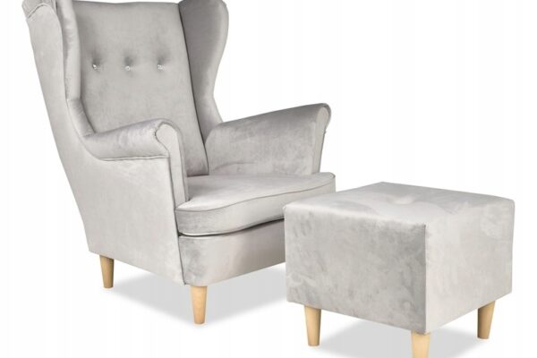 20f76dd7b16be378aafd626dd62a0cbb-1-2.jpg Ohrensessel Sessel mit Sitzkissen grau hellgrau AKSAMIT Geschenk