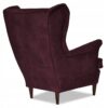 224ed2b220ef97f9f3e507e290cf7bdb-1-2.jpg Ohrensessel Sessel mit Fußstütze dunkle Pflaume COMPLET LUX