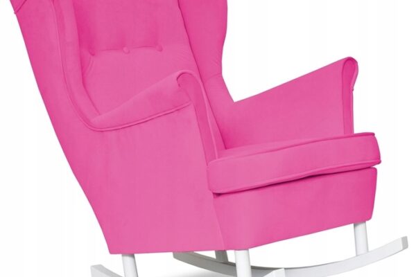 Ohrensessele Sessel + Kufen MAGNETA lebendig rosa FUSION