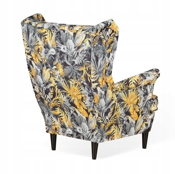 29d46606d09f90c245fca6bfea9f91f6-1.jpg Ohrensessele Sessel MODERN gold-schwarzes Design WELURA