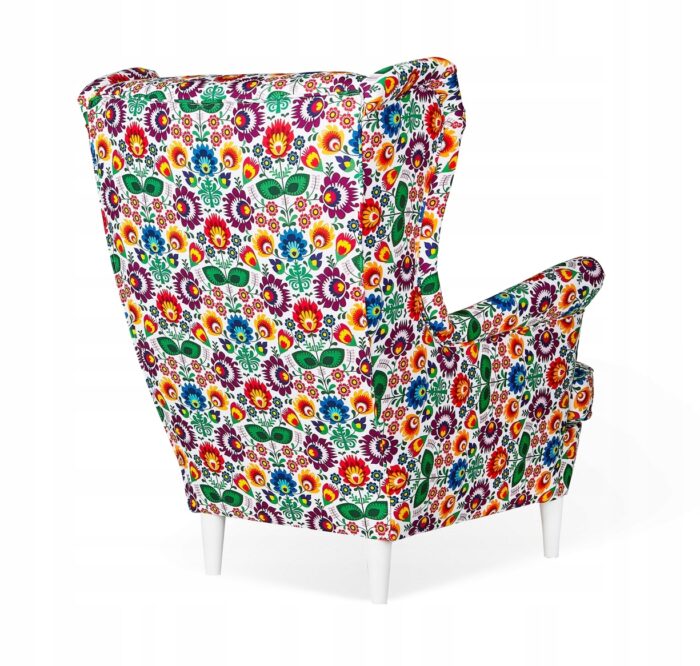 37a4e5a849274892456b5f93bcb86b07-1.jpg Ohrensessel Stuhl FOLK Motiv kleine Blumen COLOUR