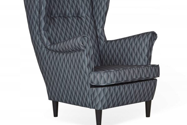 44aa6ab291eb579018c3a0015ca2c82f-1.jpg Ohrensessele Sessel rautenförmig GEOMETRIC Motiv GRAPHITE