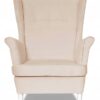 4741b10342defd2e04b183540e1be1e8-2.jpg Ohrensessel Sessel LIGHT CREMAL BEige für Schlafzimmer COMFORTABLE