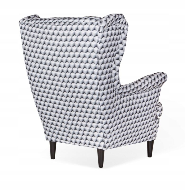 5cf5cc80e23c0a05a932f27fccbbc2f6-1.jpg Ohrensessel Sessel 3D Quadrate modische Figuren GREY SILVER