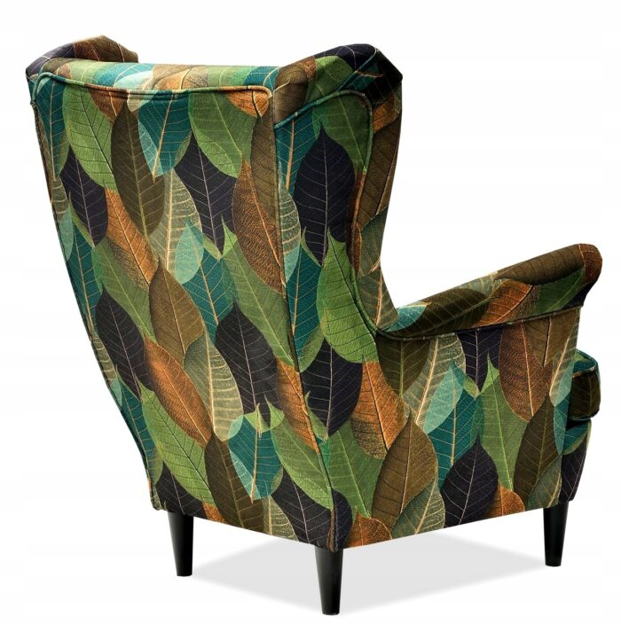 812c1348dab0f26bc30571853b549d3f-1.jpg Ohrensessel Sessel Federblatt Motiv GRÜN PRESENT