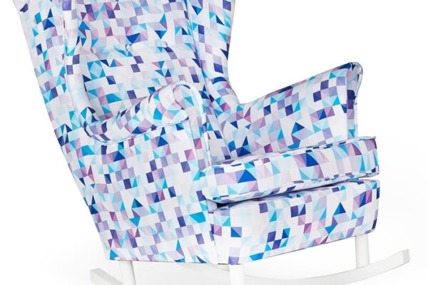 826bfa1776199208a2d1592ccc73d5aa-1.jpg Ohrensessele Sessel + Kufen GEOMETRIC MODEL blau