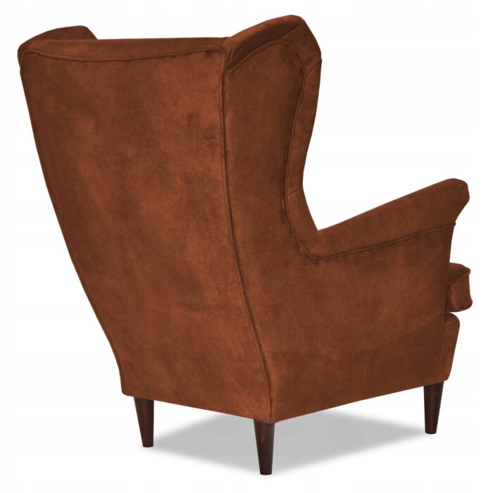 827ad018dcba8dec1e39009203678975-1-2.jpg Ohrensessel Sessel mit Pouffe in Herbstfarben ORANGE GABINET