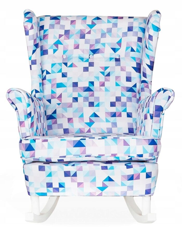 82aabedd619f6e6a3cf6680e93660472-1.jpg Ohrensessele Sessel + Kufen GEOMETRIC MODEL blau