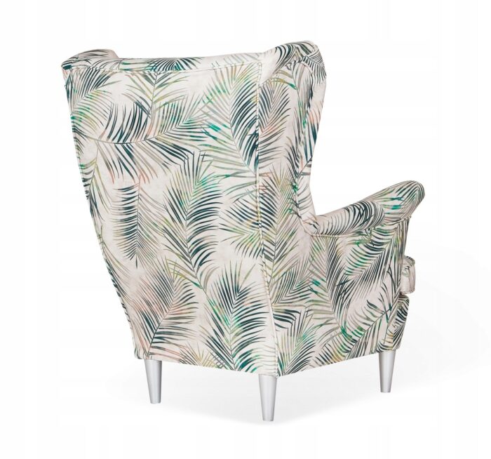 Ohrensessel Sessel komfortable Bibliothek Restaurant Blätter