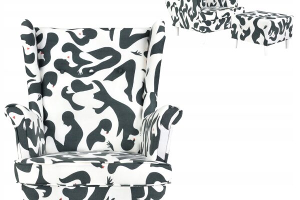 9771a763f728a524d9fa24253bdea51d-1.jpg Ohrensessel Sessel mit Fußstütze schwarz und weiß modern