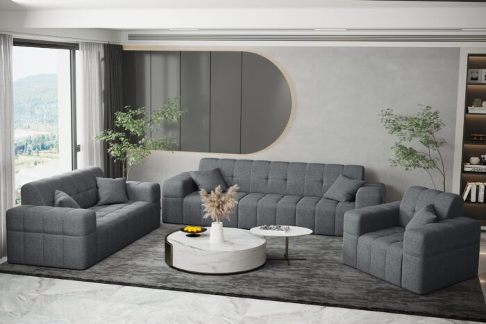 BALIA_123_cam1_neve_90-Dunkelgrau-scaled-1.jpg Sofagarnitur 3+2+1 Wohnlandschaft serie NIMES stilvol viele farben Stoff VERITA