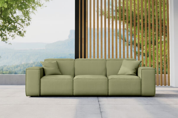 Gartenmöbel Sofa MALIBU für den Garten, die Terrasse, 3 sitzer, den Hof, gemütliche