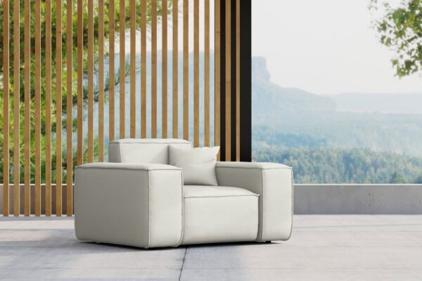 Sessel für den Garten MALIBU, die Terrasse, den Hof, gemütliche