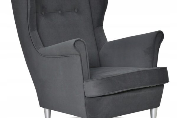 bdcd5c0ff84fd9659641097e9295f272-2.jpg Ohrensessel Skandinavischer Sessel POCCHALNIA grau WELUR