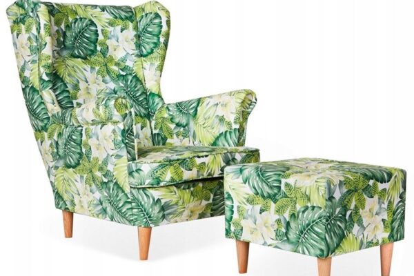 c115830d185969be92066ff316ebe299-1.jpg Ohrensessel Sessel mit Fußstütze grünes Wohnzimmerset