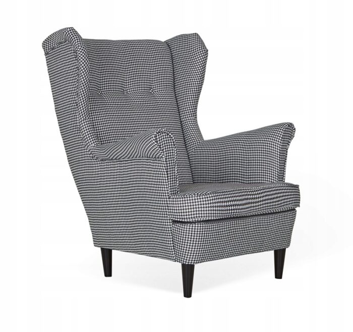 e5e56b2118c2df951d776931496a9923-1.jpg Ohrensessel Stuhl skandinavisch pepit schwarz und weiß