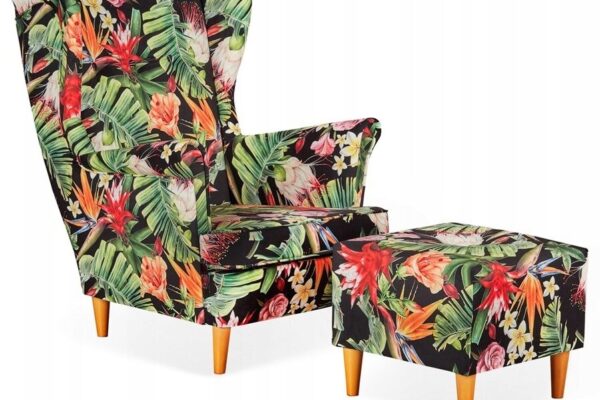 e95c7891b8cd7c374b97b4efd1372d04-1.jpg Ohrensessel Sessel mit Fußstütze schöne Blumenfarben