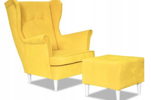 f333aaf5c0dc40f9c55592e20ff992d6-1-2.jpg Ohrensessel Stuhl mit Fußstütze CANARY YELLOW für Schule