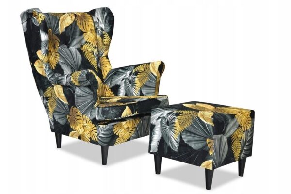 fdc0377dc4e9ecb82891f96c7e3f07f2-1.jpg Ohrensessel Sessel mit Fußstütze gold schwarz grau Farbe