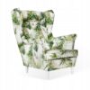 Ohrensessele Sessel dünn PALM LEAVES hellgrün
