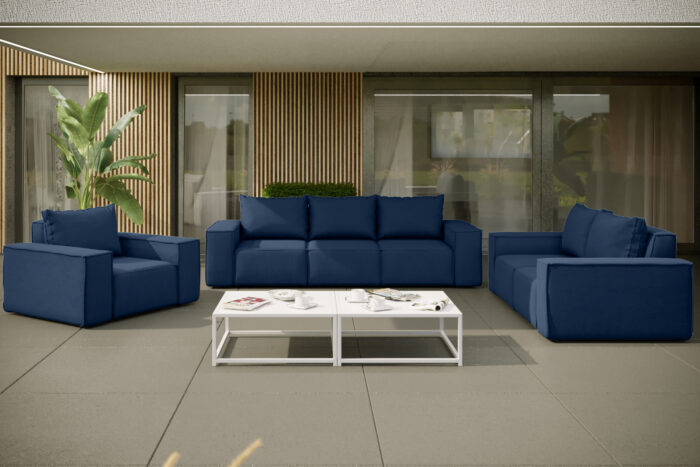 Gartenmöbel set 3 2 1 für den Garten, Terrasse, gartenmöbel lounge set SONNE EXCLUSIVE