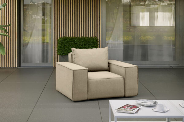 Sessel für den Garten SONNE, die Terrasse, den Hof, gemütliche