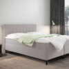 Boxspringbett mit bettkasten und matratze Denver stoff Muna