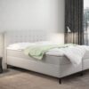 Boxspringbett mit bettkasten und matratze Denver Kunstleder